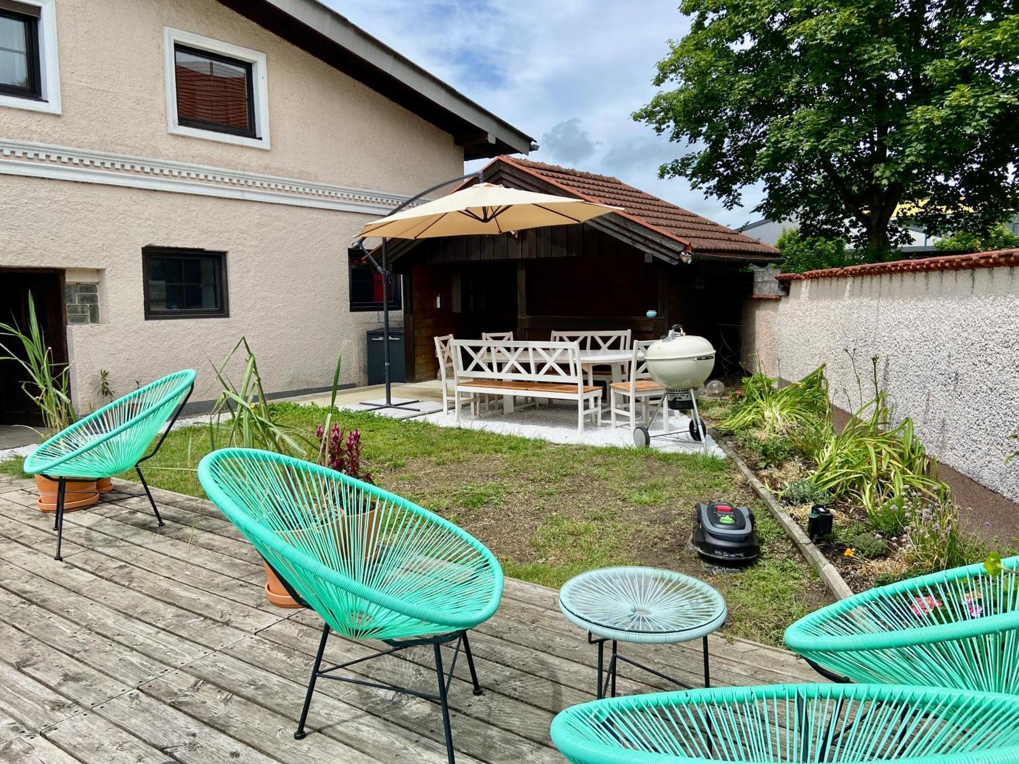 Baeckerhaus - Wohnung Mit Pool Und Garten Gmunden Eksteriør billede